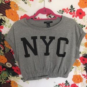 NYC crop top